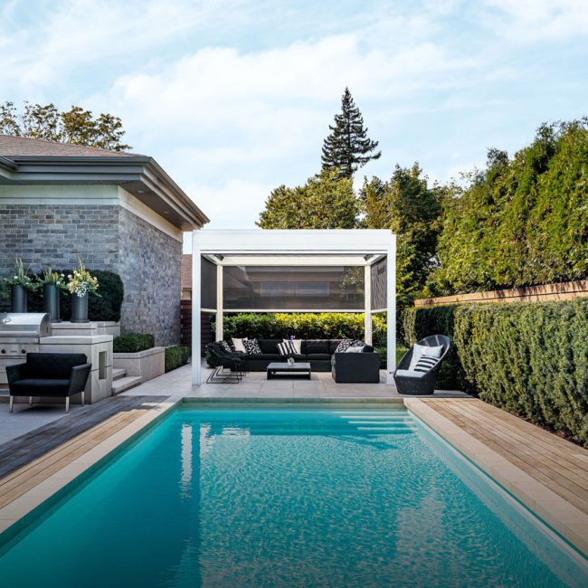 Exosystème pergola bioclimatique motorisée